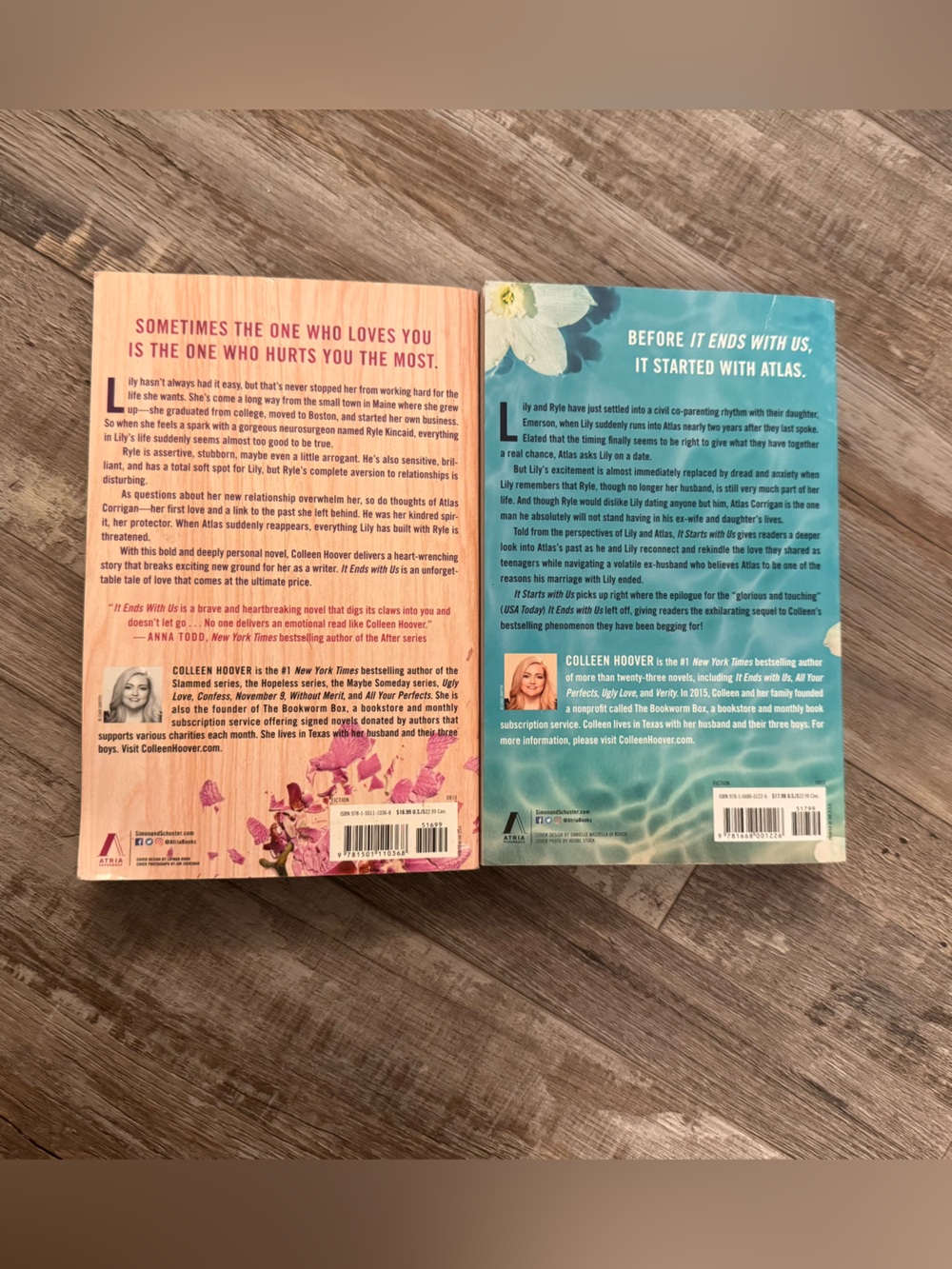 Colleen Hoover Book Bundle – It Ends With Us + It Starts With Us (Paperback Set) - Picture 2 of 2